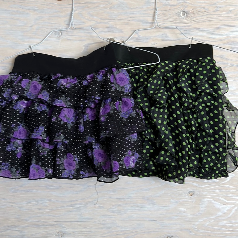 Knitworks Tiered Skirt bundle Sz M 7/8